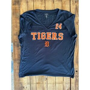 MLB Detroit Tigers Miguel Cabrera 24 Navy Blue Jersey Shirt 3XL Campus Lifestyle